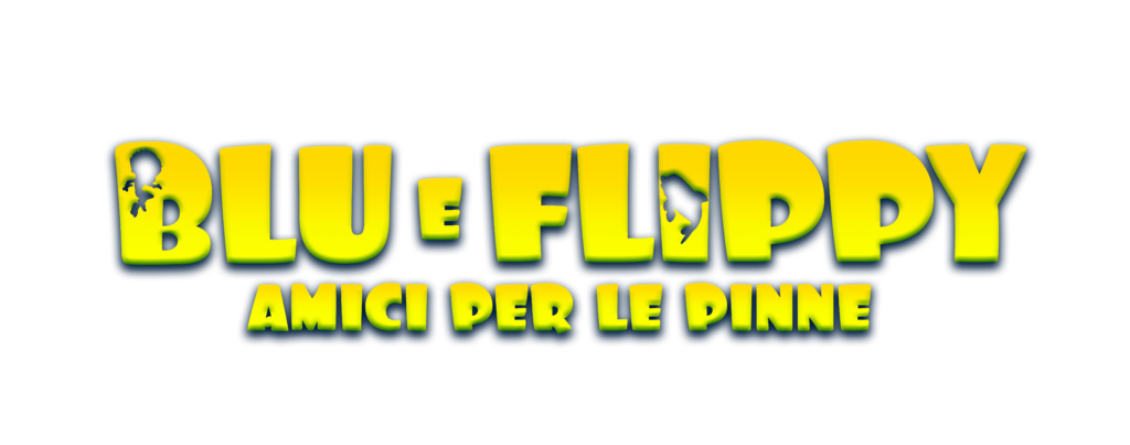 Blu e Flippy amici per le pinne