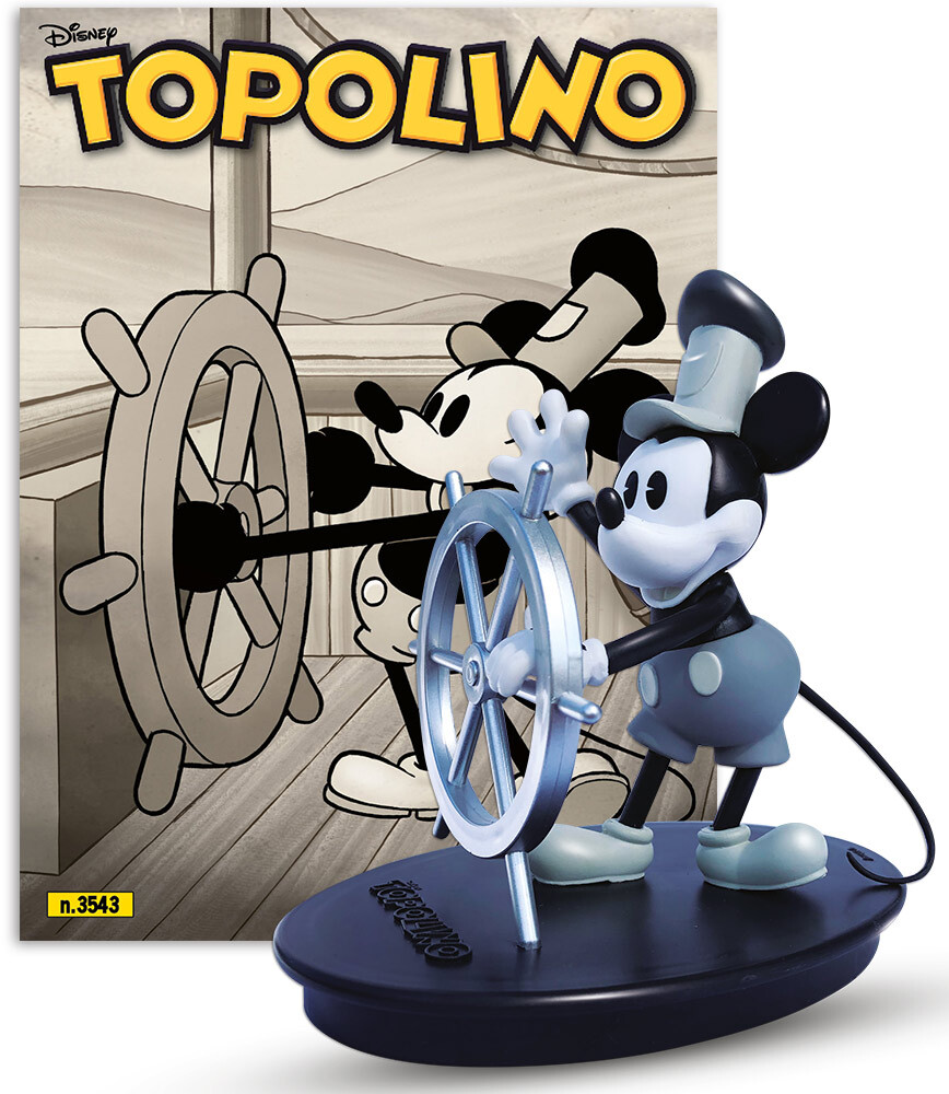 la statuina di Steamboat Willie