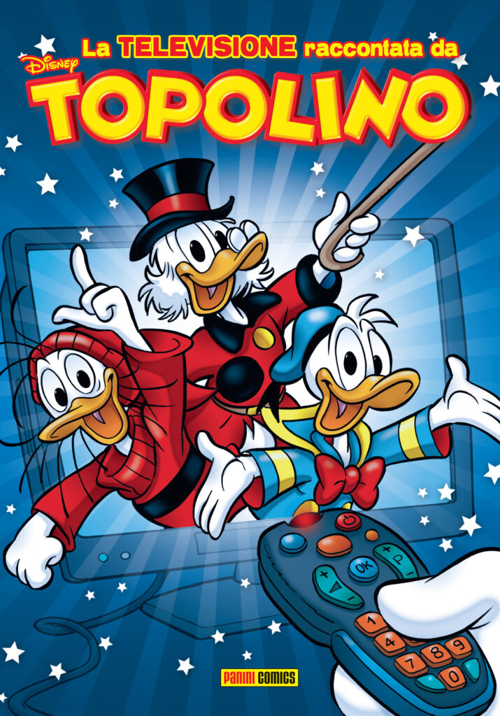 la cover del TopoLibro La televisione raccontata da Topolino