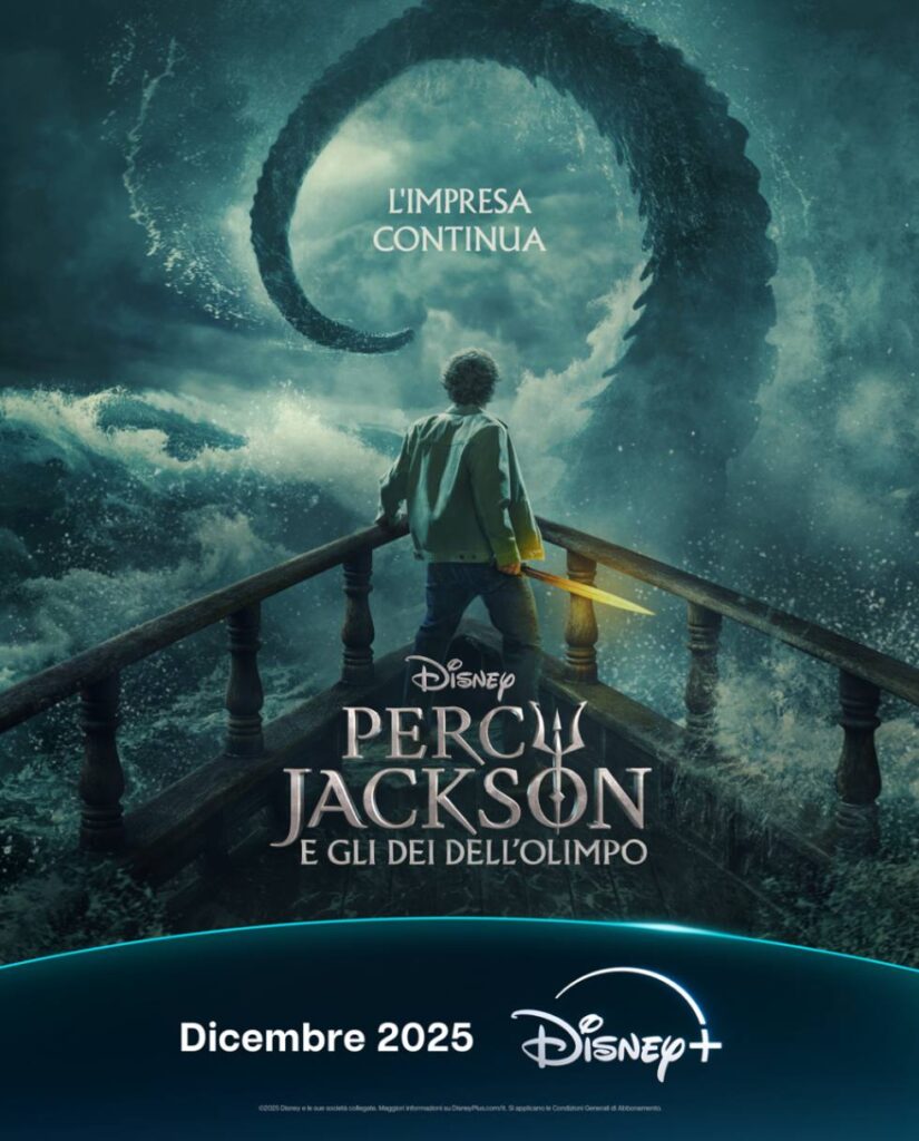 Percy Jackson e gli dei dell’Olimpo, seconda stagione il teaser poster