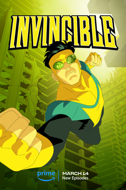 Invincible seconda stagione poster