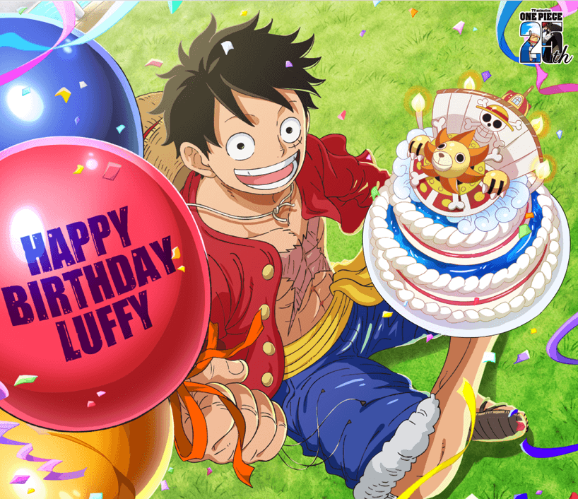 One Piece 25 anni Monkey D. Luffy