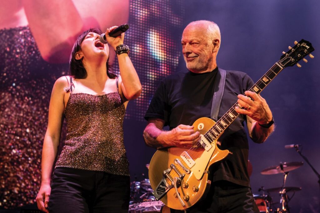 David Gilmour e Polly Samson