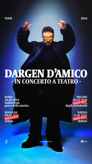 Dargen D’Amico in tour nei teatri 2024