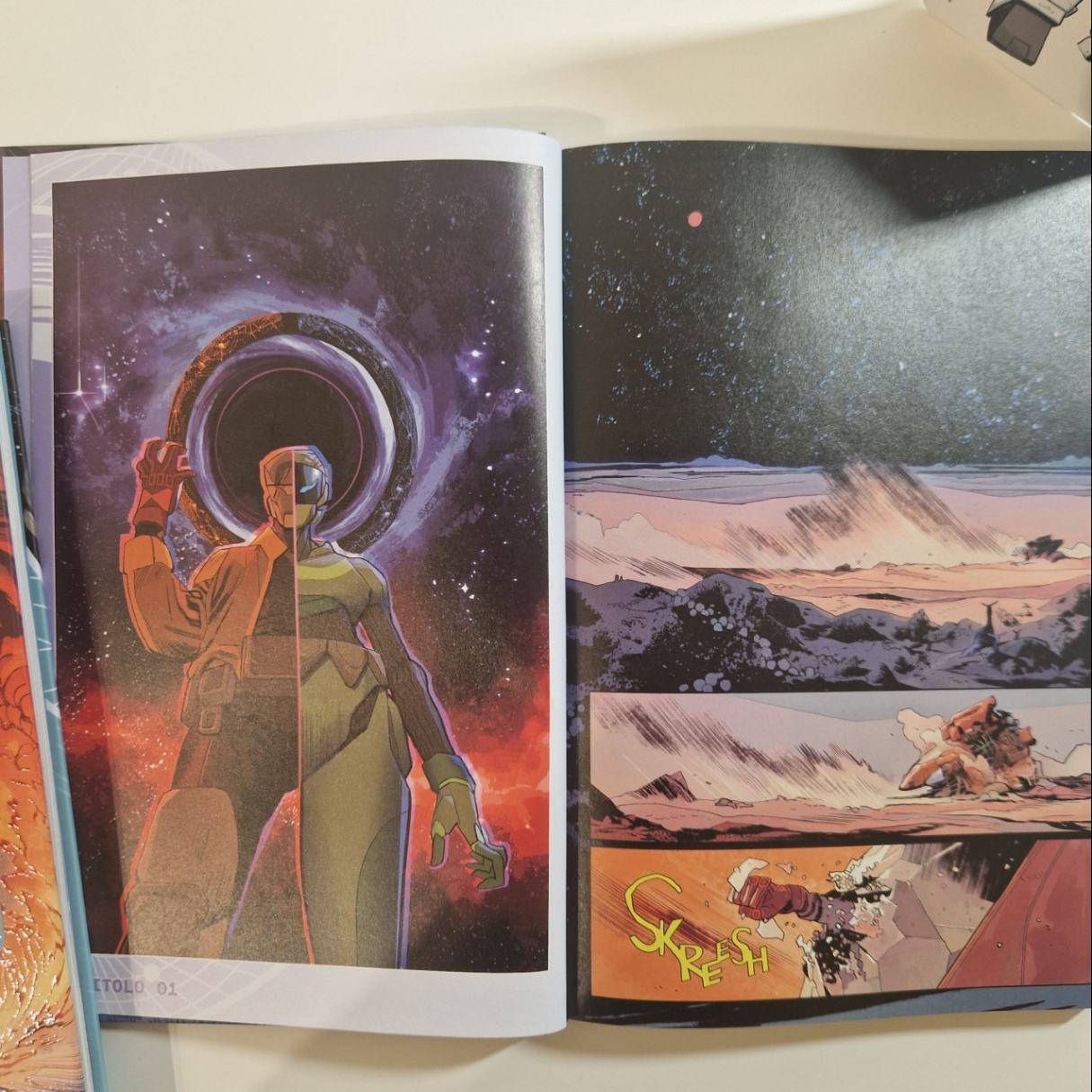 pagine dal fumetto