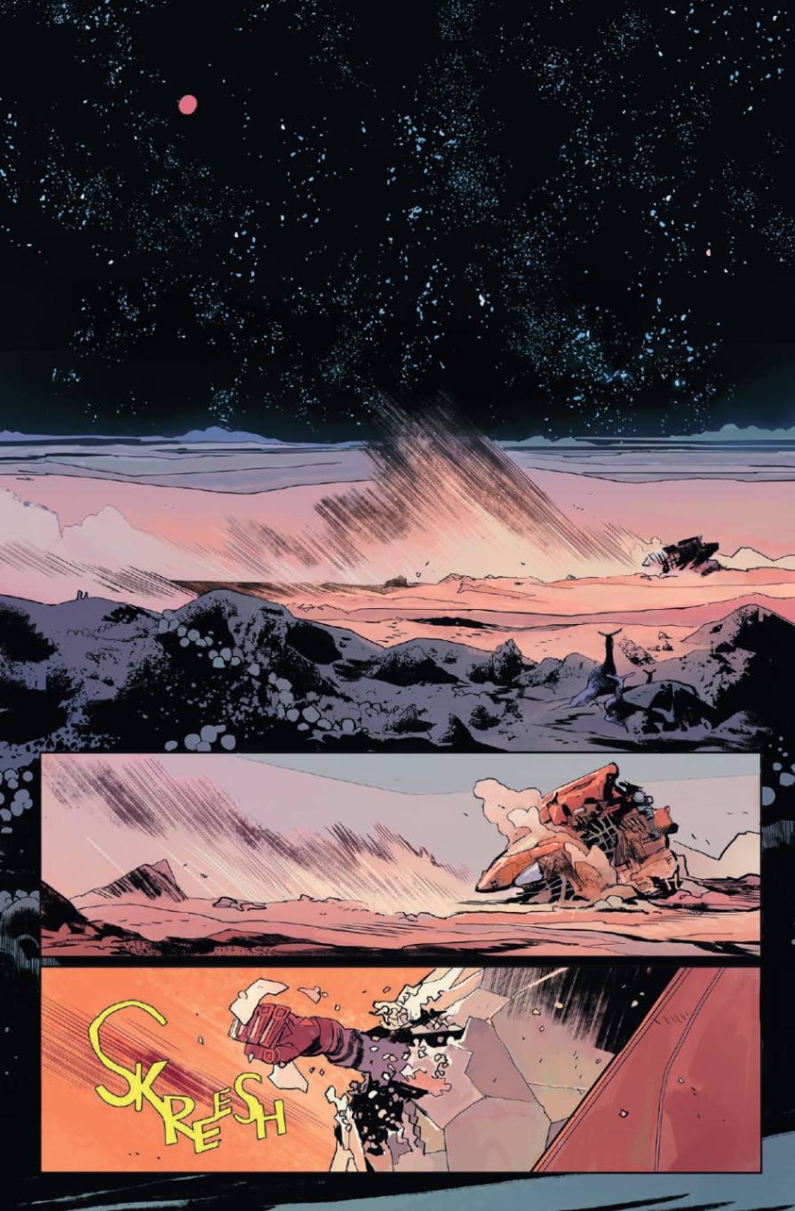 una tavola del fumetto