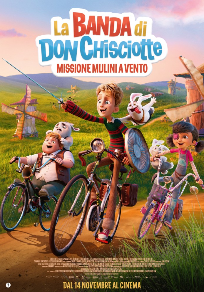 La banda di Don Chisciotte – Missione mulini a vento, film di Gonzalo Gutiérrez poster