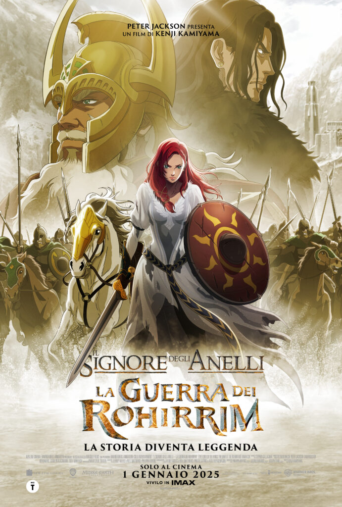 Il Signore degli Anelli: La Guerra dei Rohirrim, film di Kenji Kamiyama poster