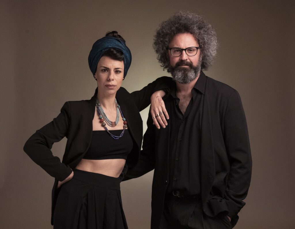 Simone Cristicchi e Amara. Crediti per la foto: Giorgio Amendola