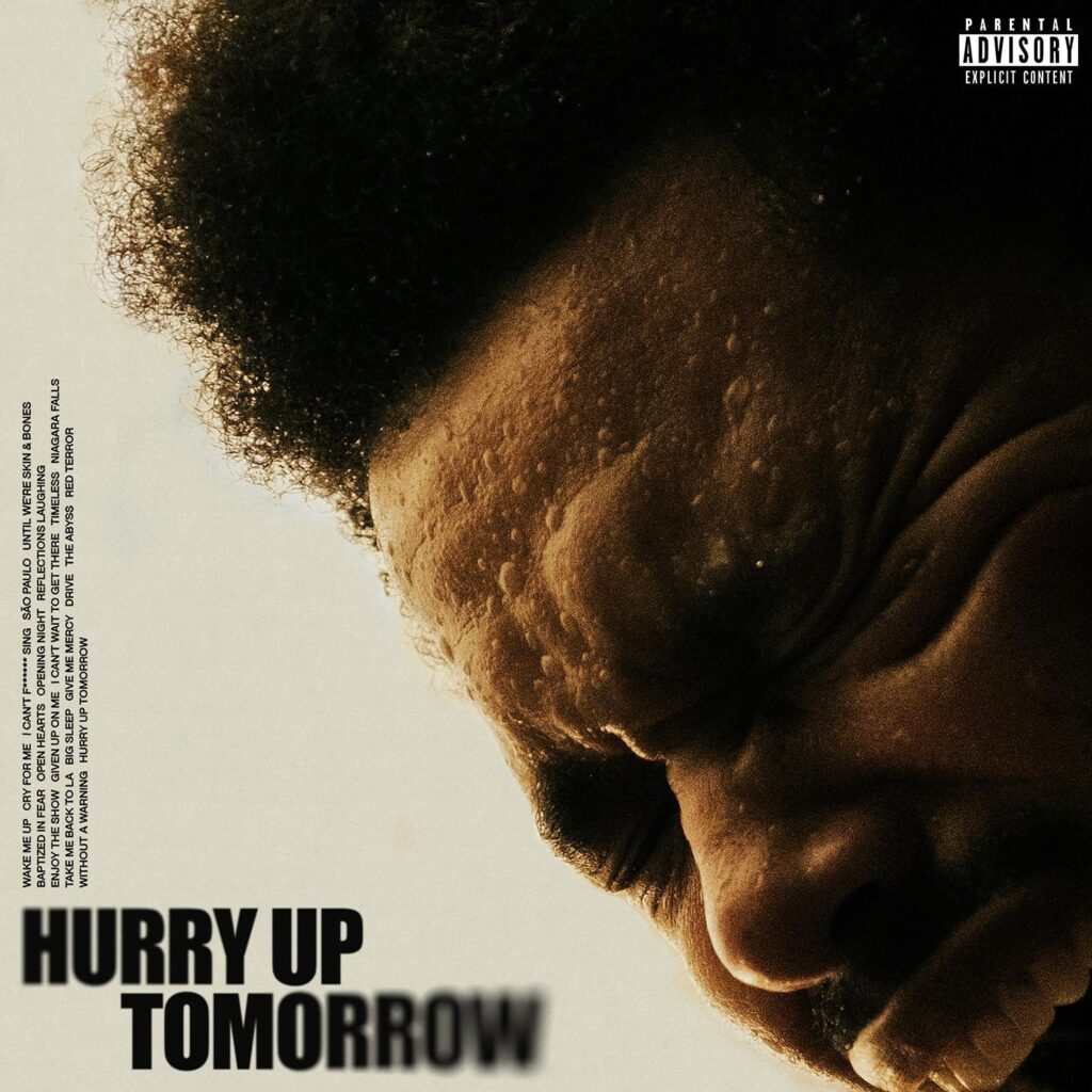 la cover del disco Hurry Up Tomorrow, di The Weeknd