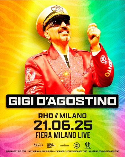 Gigi D'Agostino a Fiera Milano Live nell'estate 2025