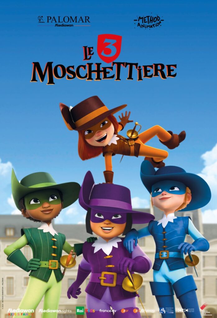 Le 3 moschettiere manifesto