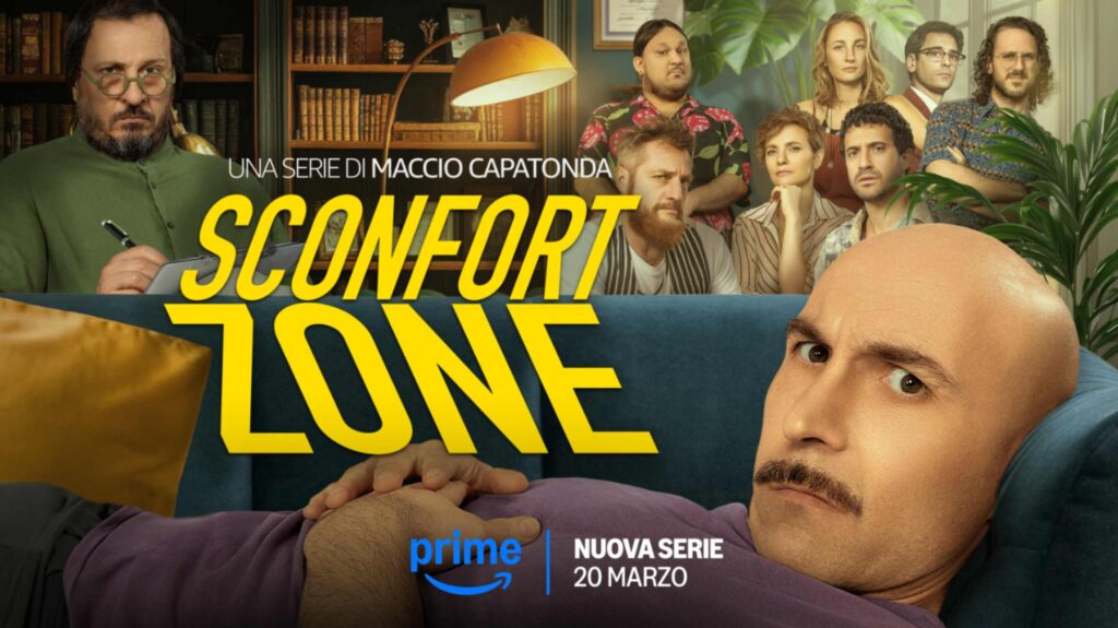 Sconfort Zone, la serie di Maccio Capatonda