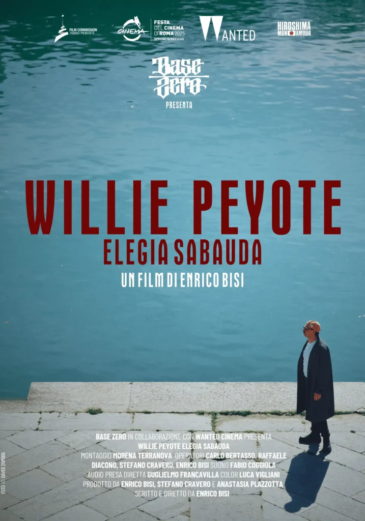 il poster di Willie Peyote - Elegia sabauda, docu-film di Enrico Bisi