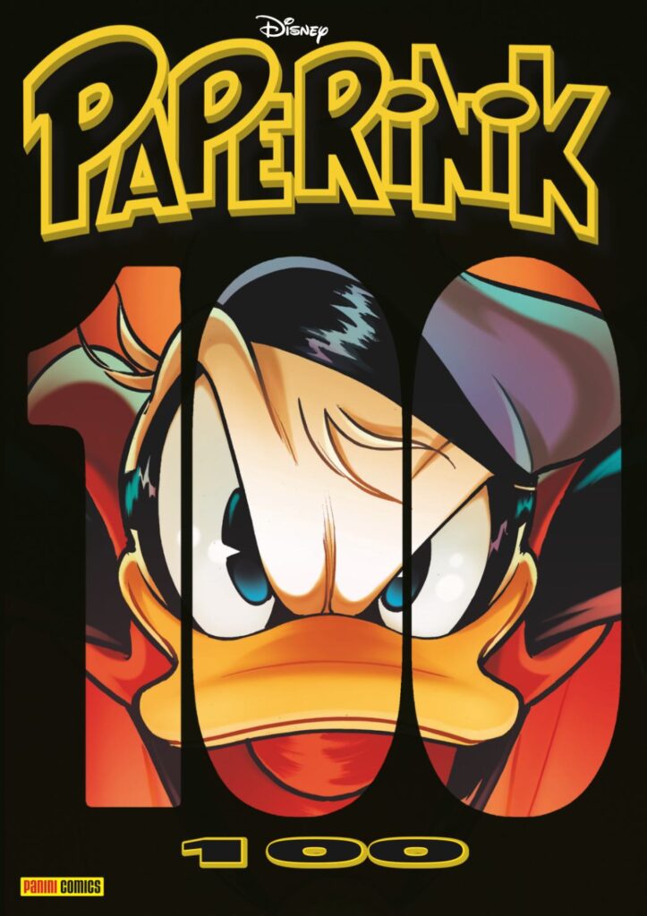 la cover di Paperinik 100 in versione regular