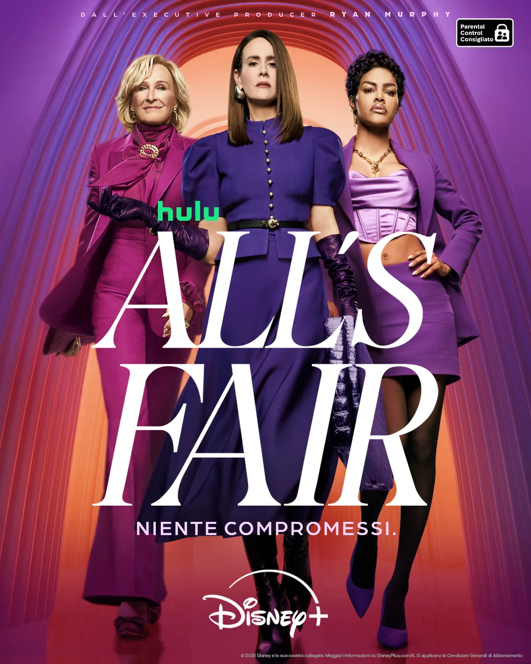 la nuova Key Art della serie All’s Fair