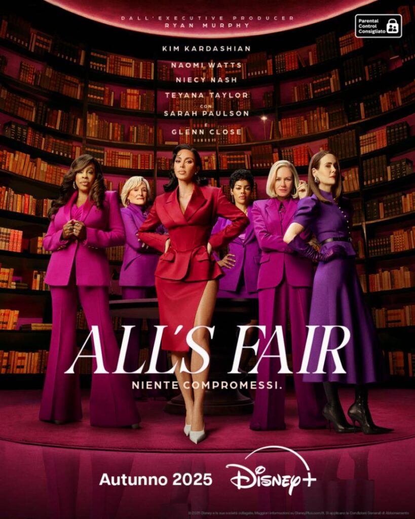 All’s Fair, la serie legal drama Key Art