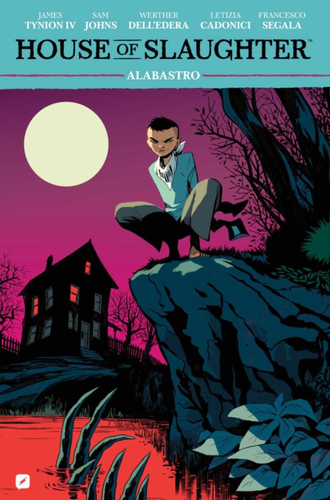 la cover dell'albo House of Slaughter 4 – Alabastro, pubblicato in Italia da Edizioni BD