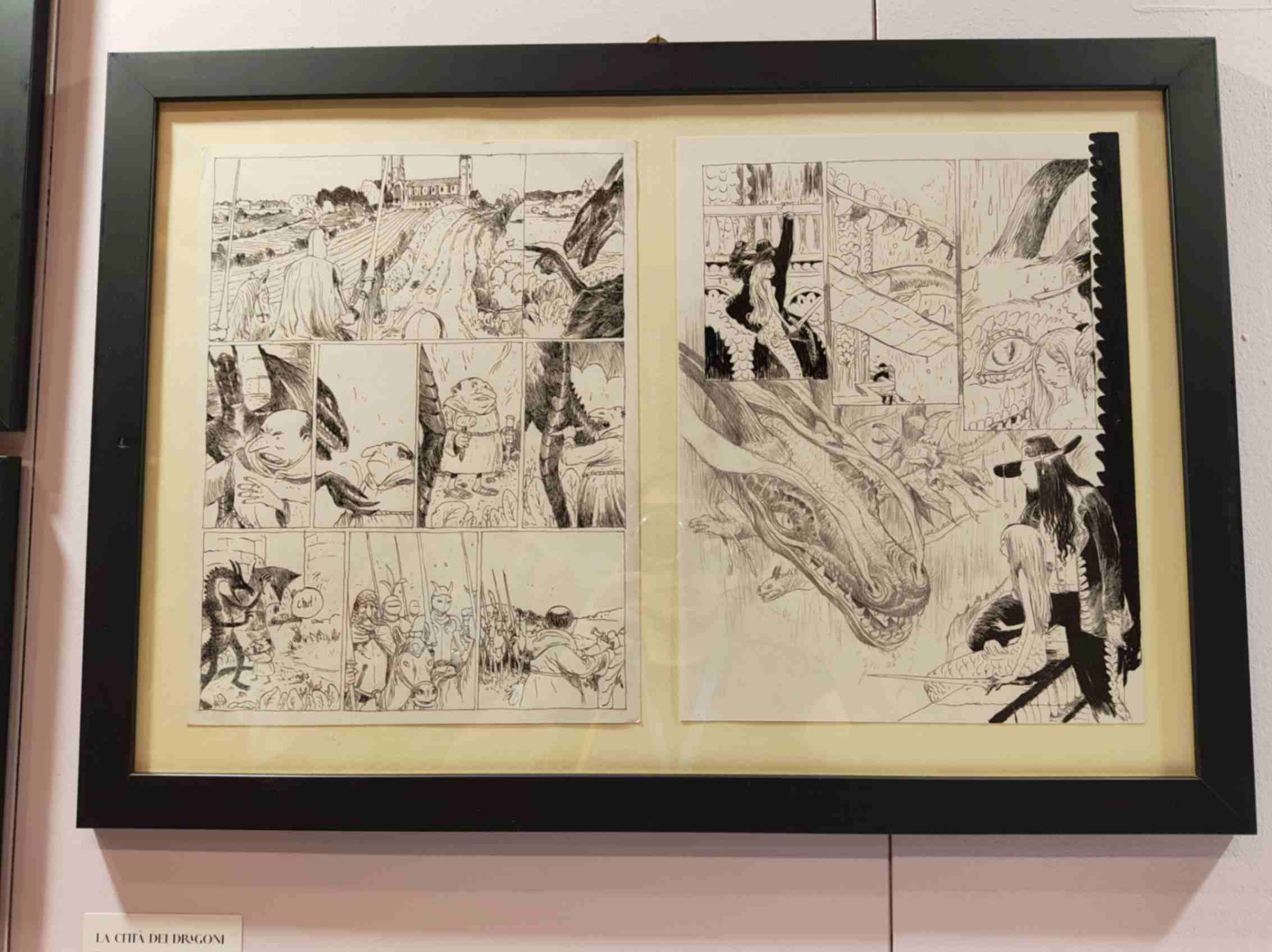 mostra di Tony Sandoval, Creature d'ombra e tempesta, all'Arf! Festival 2025