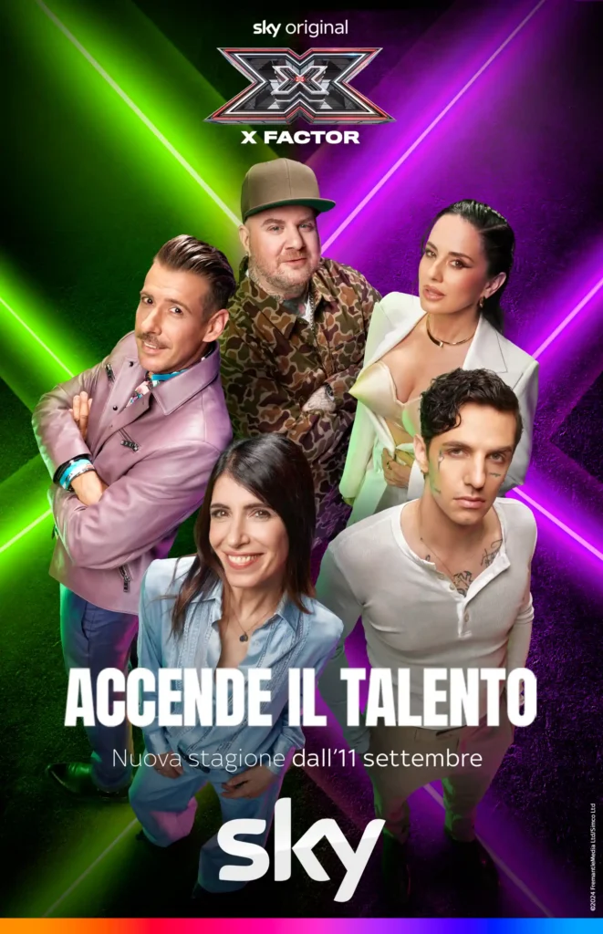Key visual per X Factor 2025
