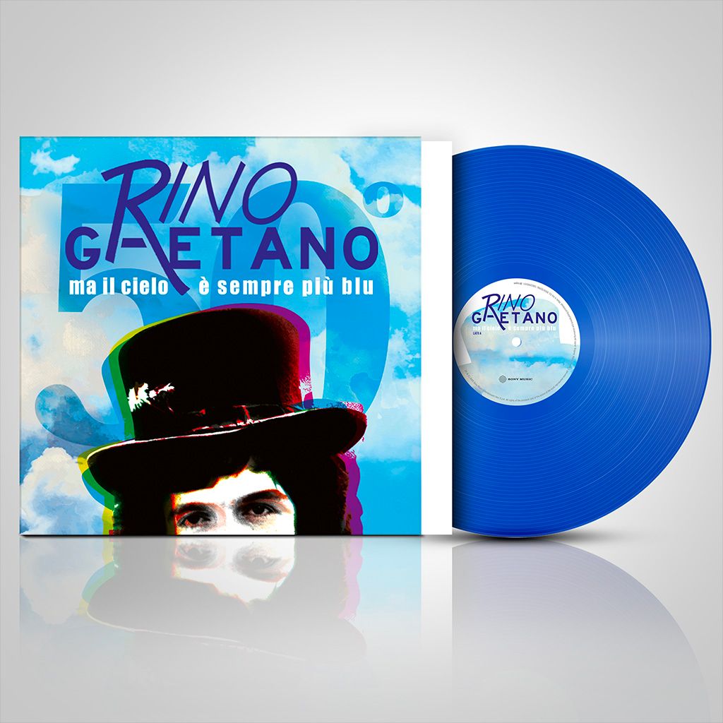 Ma il cielo è sempre più blu, 50 anni singolo di Rino Gaetano Vinile Blu