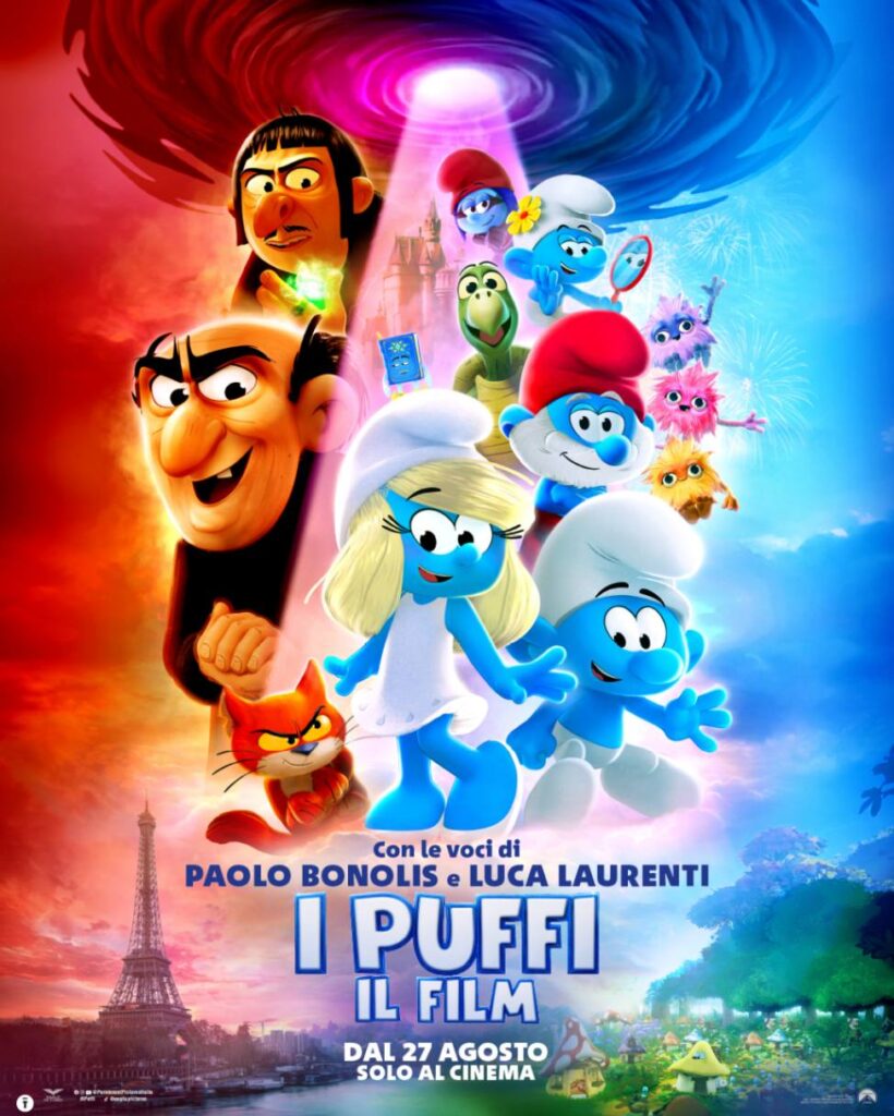 il poster de I Puffi - Il Film, di Chris Miller