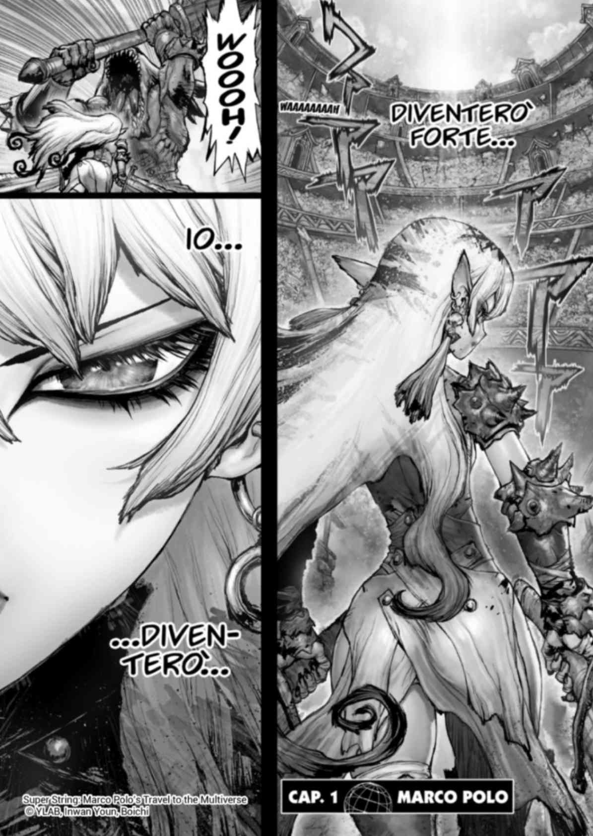 Super String Marco Polo’s Travel to the Multiverse © YLAB, Inwan Youn, Boichi