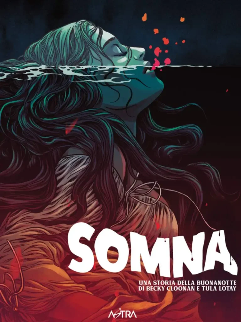 la cover di Somna, albo di Becky Cloonan e Tula Lotay, pubblicato in Italia da Edizioni Star Comics (2025) nella collana Stars and Stripes n. 2
