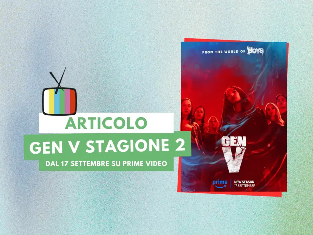 il nuovo poster della seconda stagione della serie TV Gen V