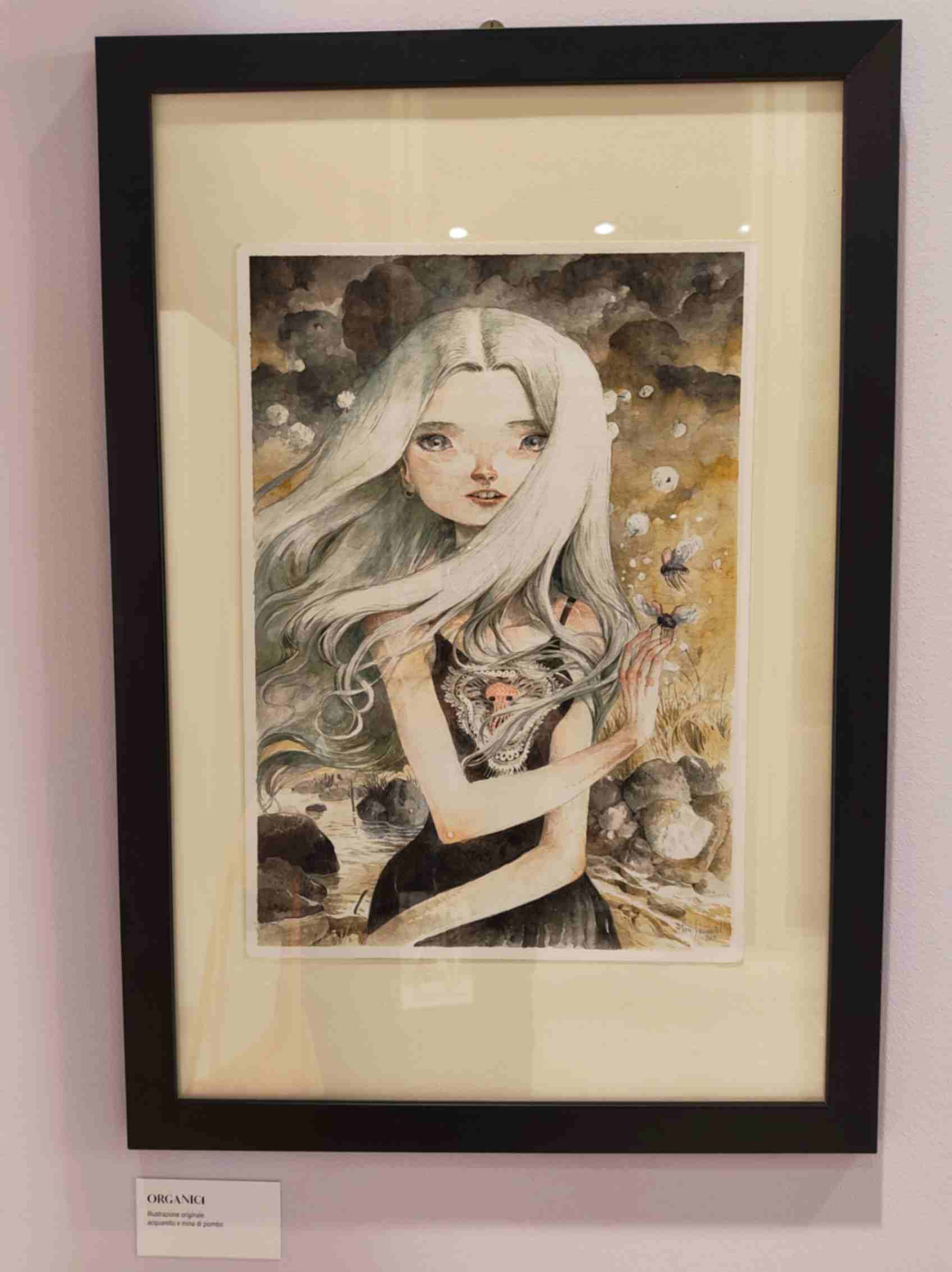 mostra di Tony Sandoval, Creature d'ombra e tempesta, all'Arf! Festival 2025