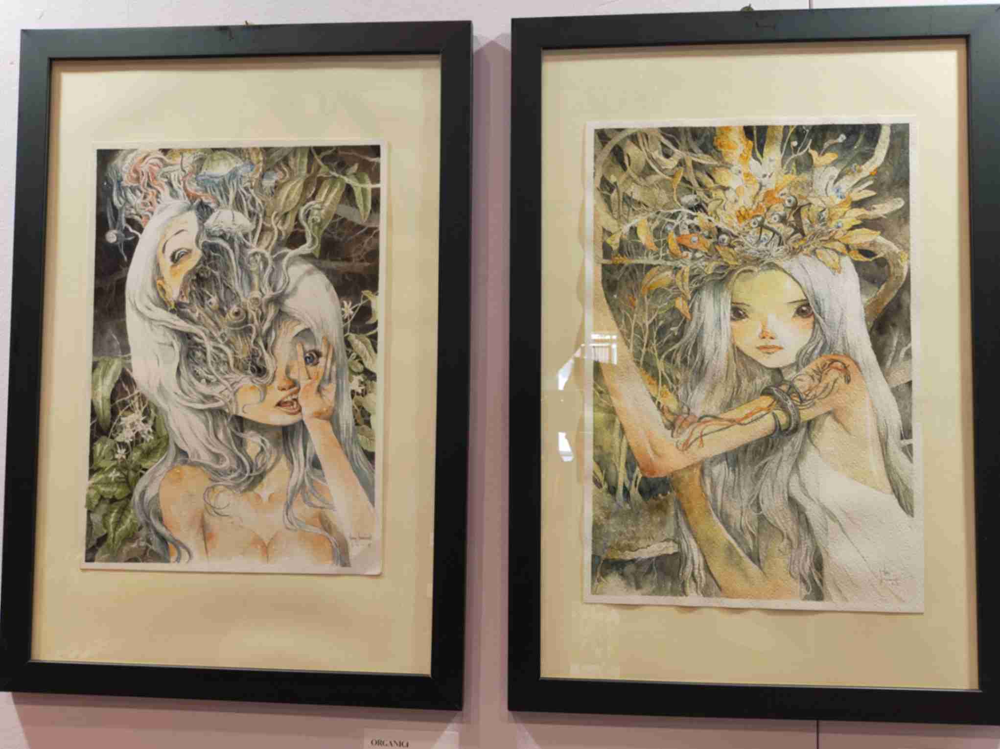 mostra di Tony Sandoval, Creature d'ombra e tempesta, all'Arf! Festival 2025