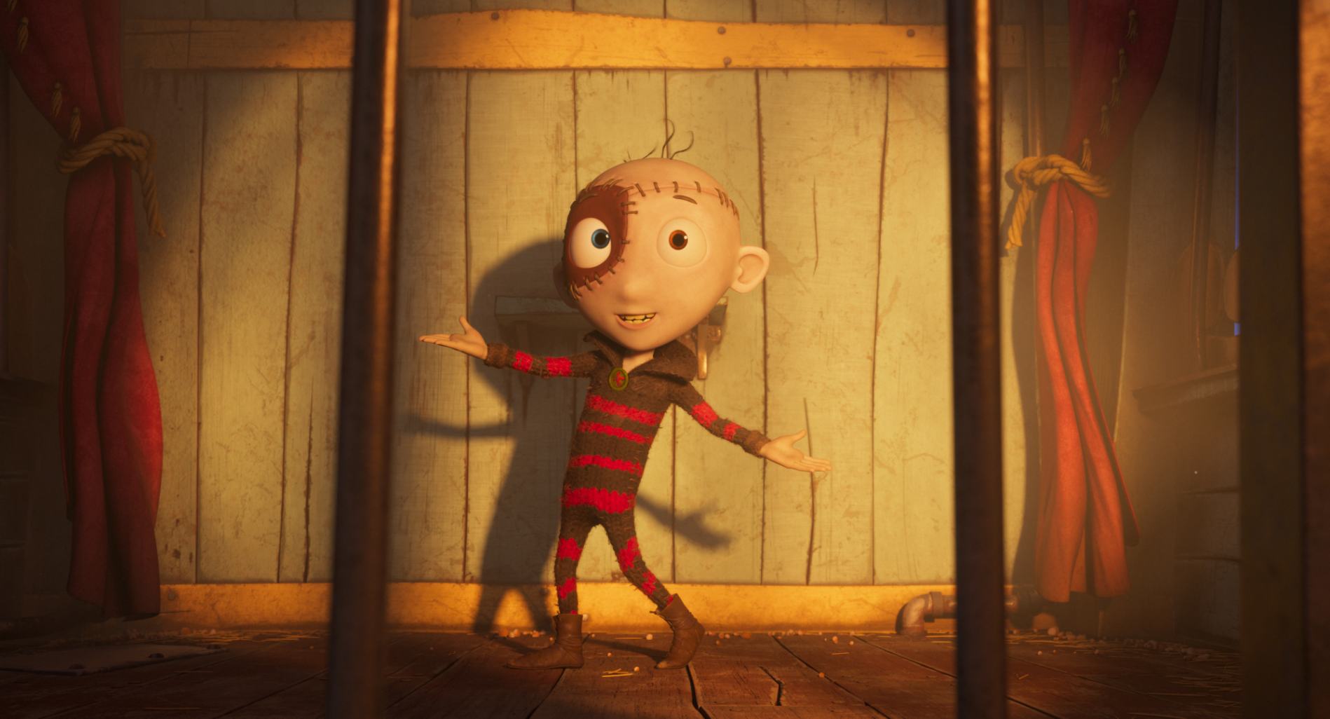 una scena da Frankie e le creature dimenticate (Stitch Head), il film di animazione