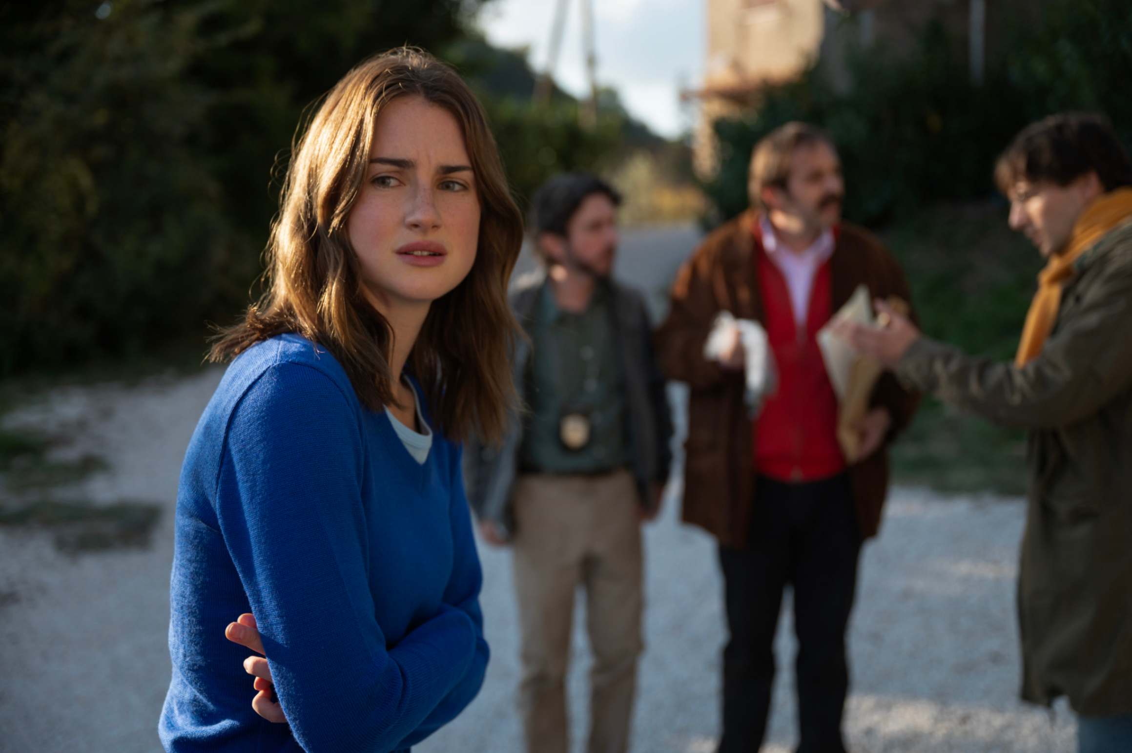 una scena da The Twisted Tale of Amanda Knox, la mini-serie