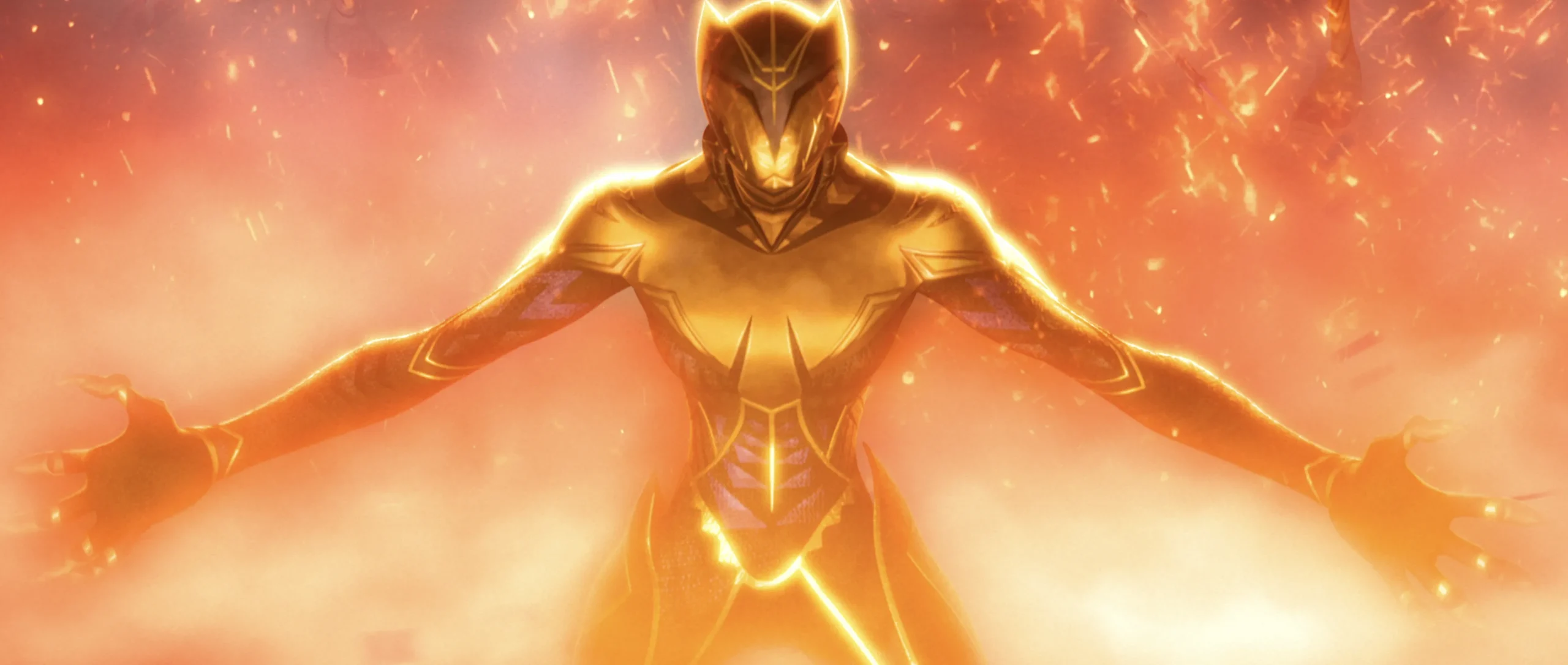 una scena da Eyes of Wakanda, la serie di animazione di Todd Harris