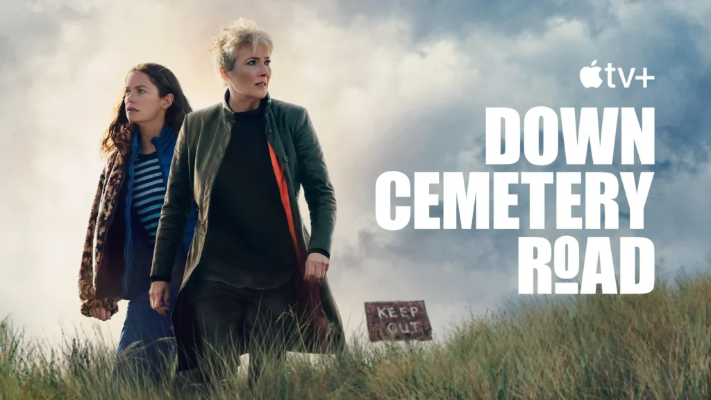 il banner di Down Cemetery Road, la serie thriller