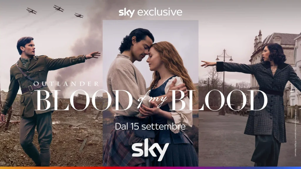 il banner di Outlander: Blood of my Blood, la serie