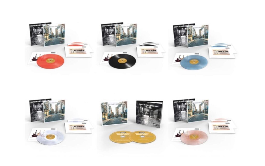 le diverse versioni dell'album degli Oasis, (WHAT’S THE STORY) MORNING GLORY