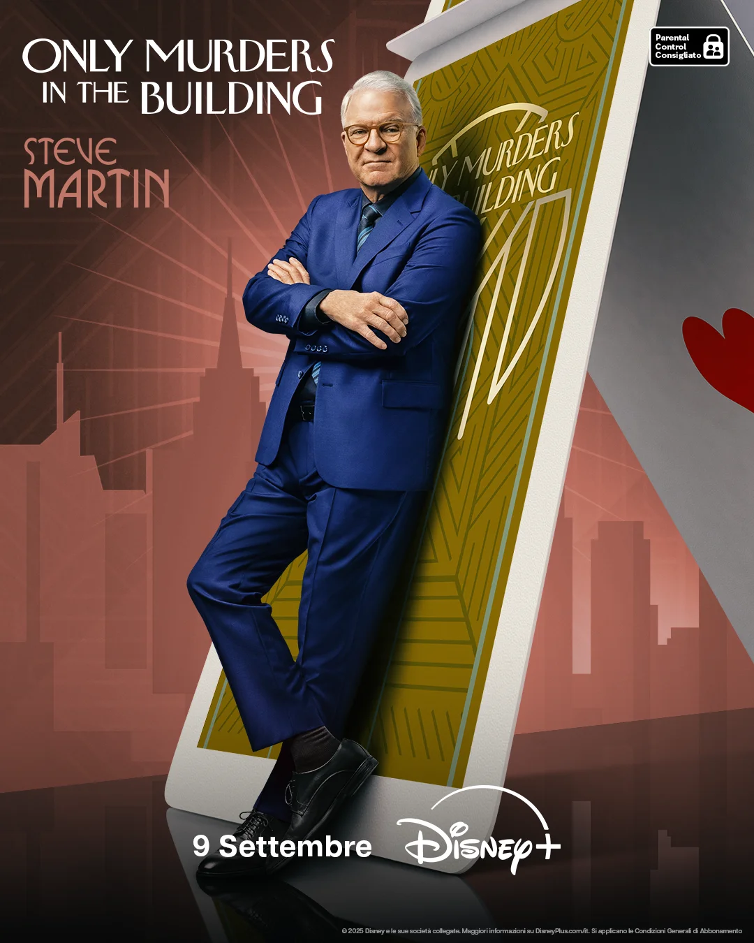 la Key Art con Charles (Steve Martin)