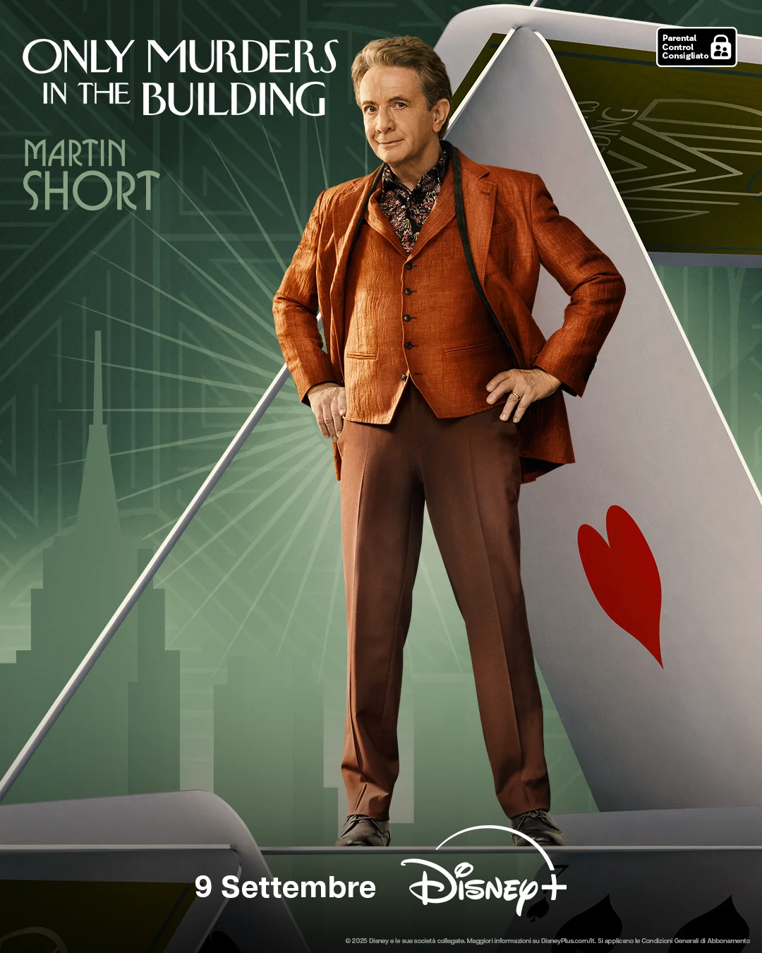 la Key Art con Oliver (Martin Short)