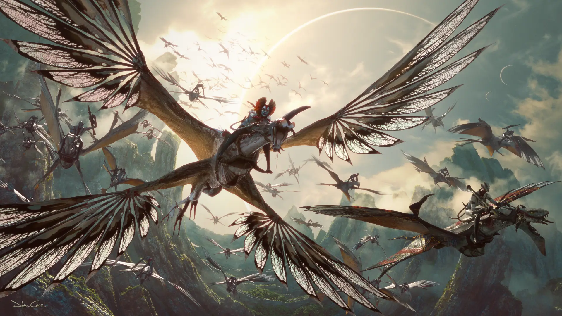 concept art di Avatar: Fuoco e Cenere, film di James Cameron