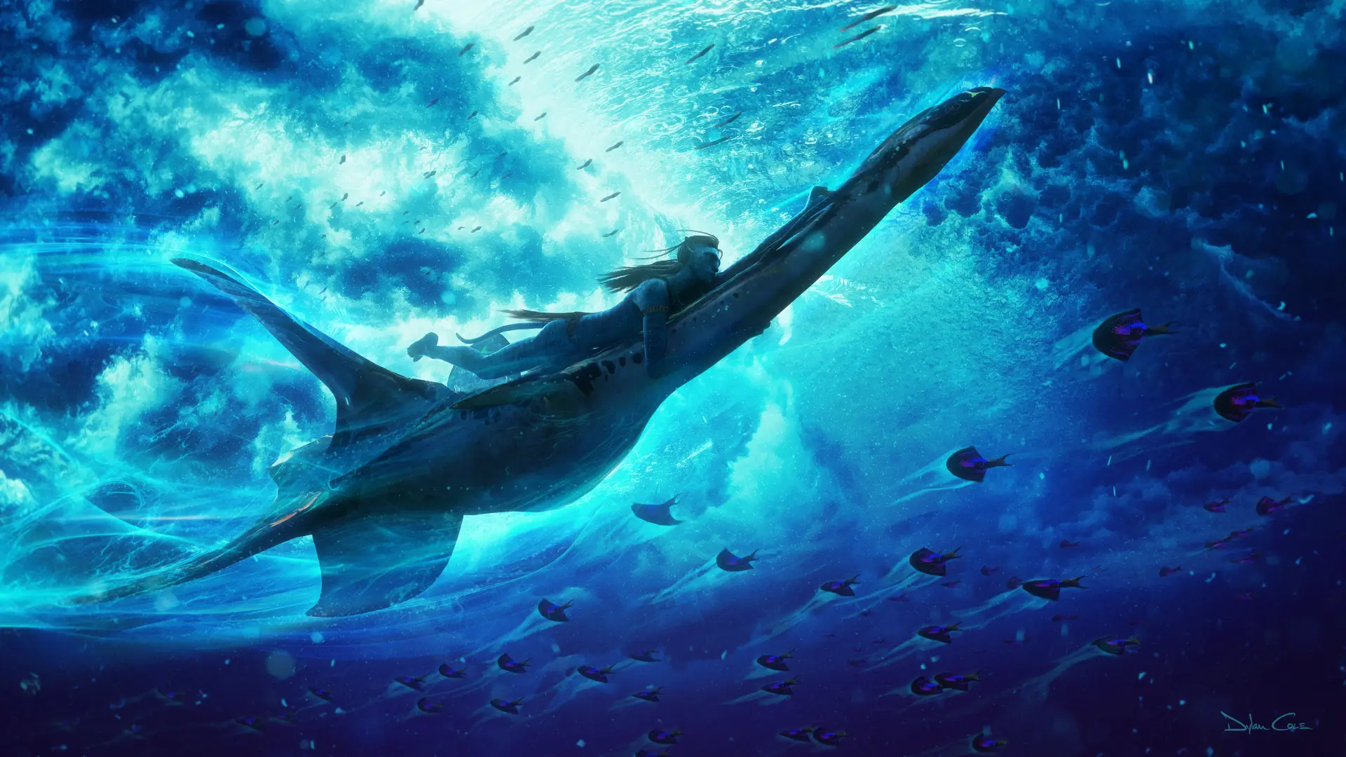 concept art di Avatar: Fuoco e Cenere, film di James Cameron