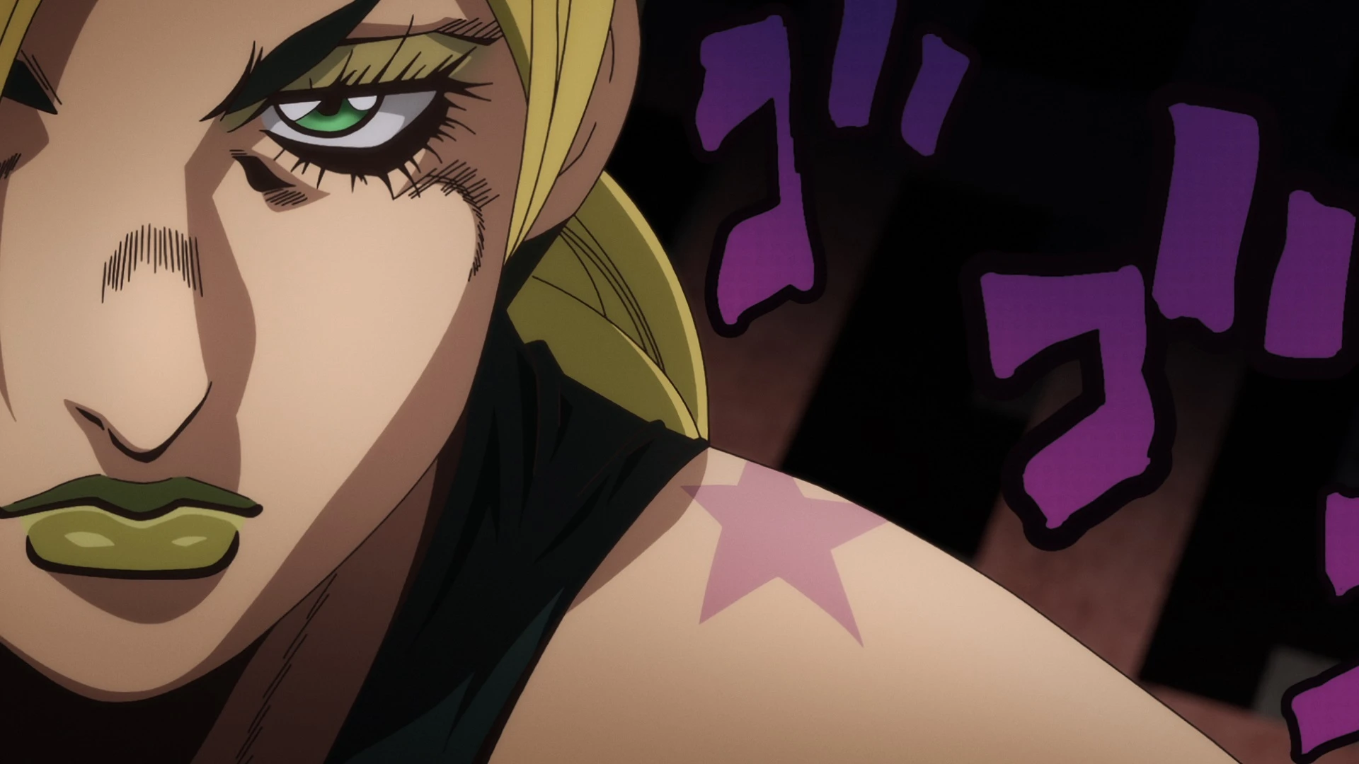 una scena da JoJo's Bizarre Adventure - Stone Ocean