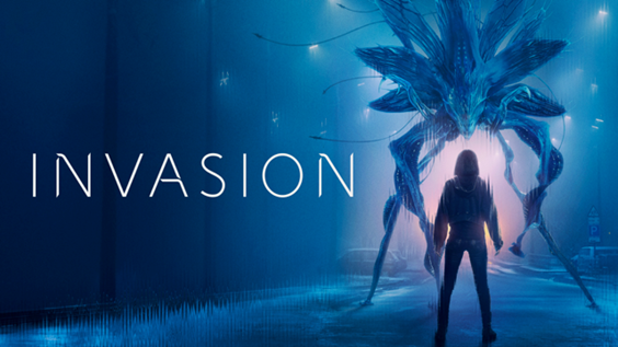 il banner di Invasion, terza stagione della serie TV