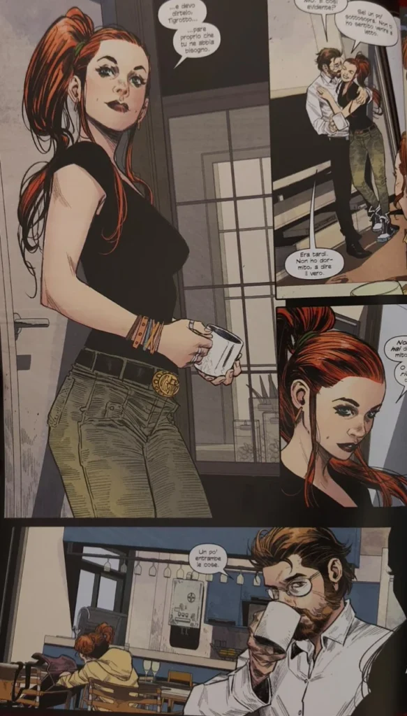 La prima tavola con Mary Jane
