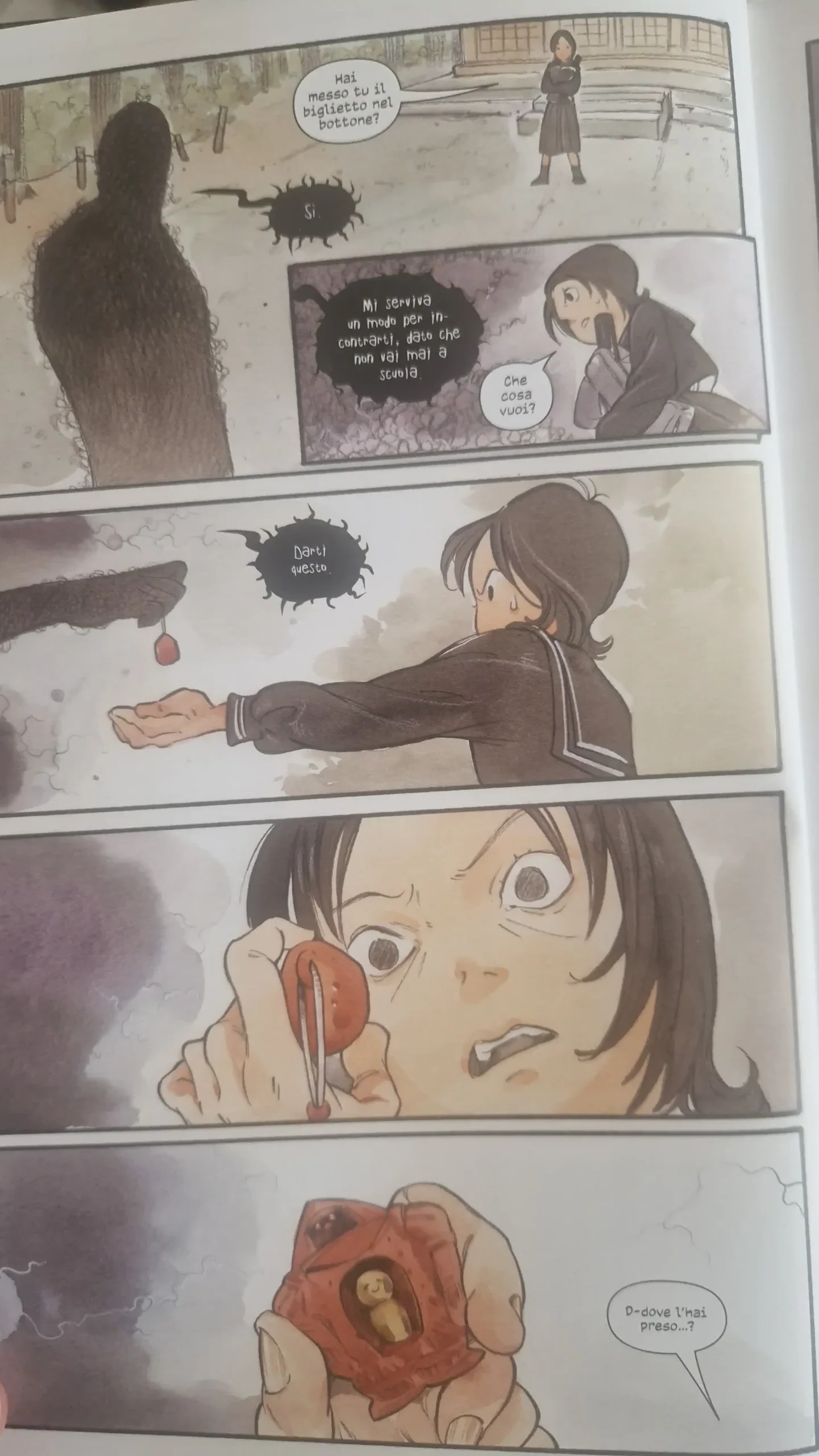 una tavola dal fumetto