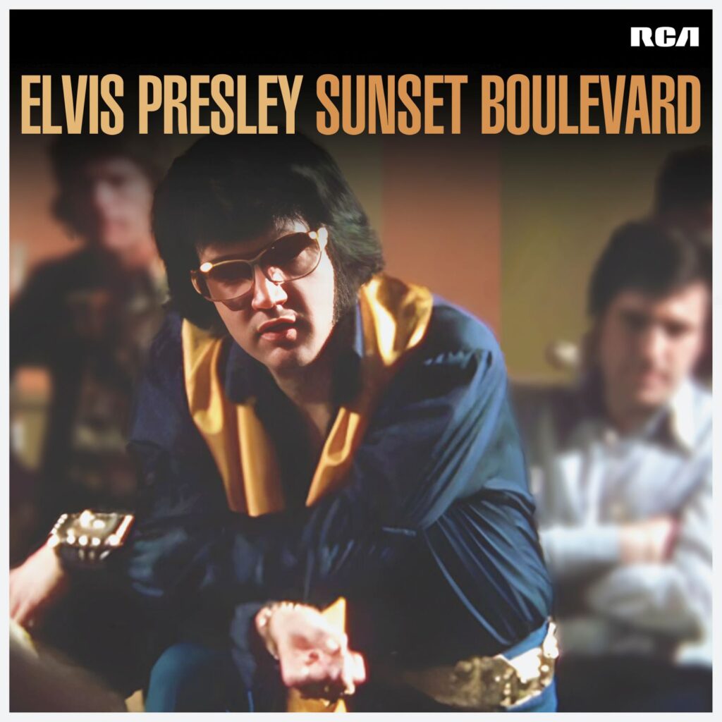 la cover della raccolta Sunset Boulevard (Legacy Recordings / Sony Music) di Elvis Presley