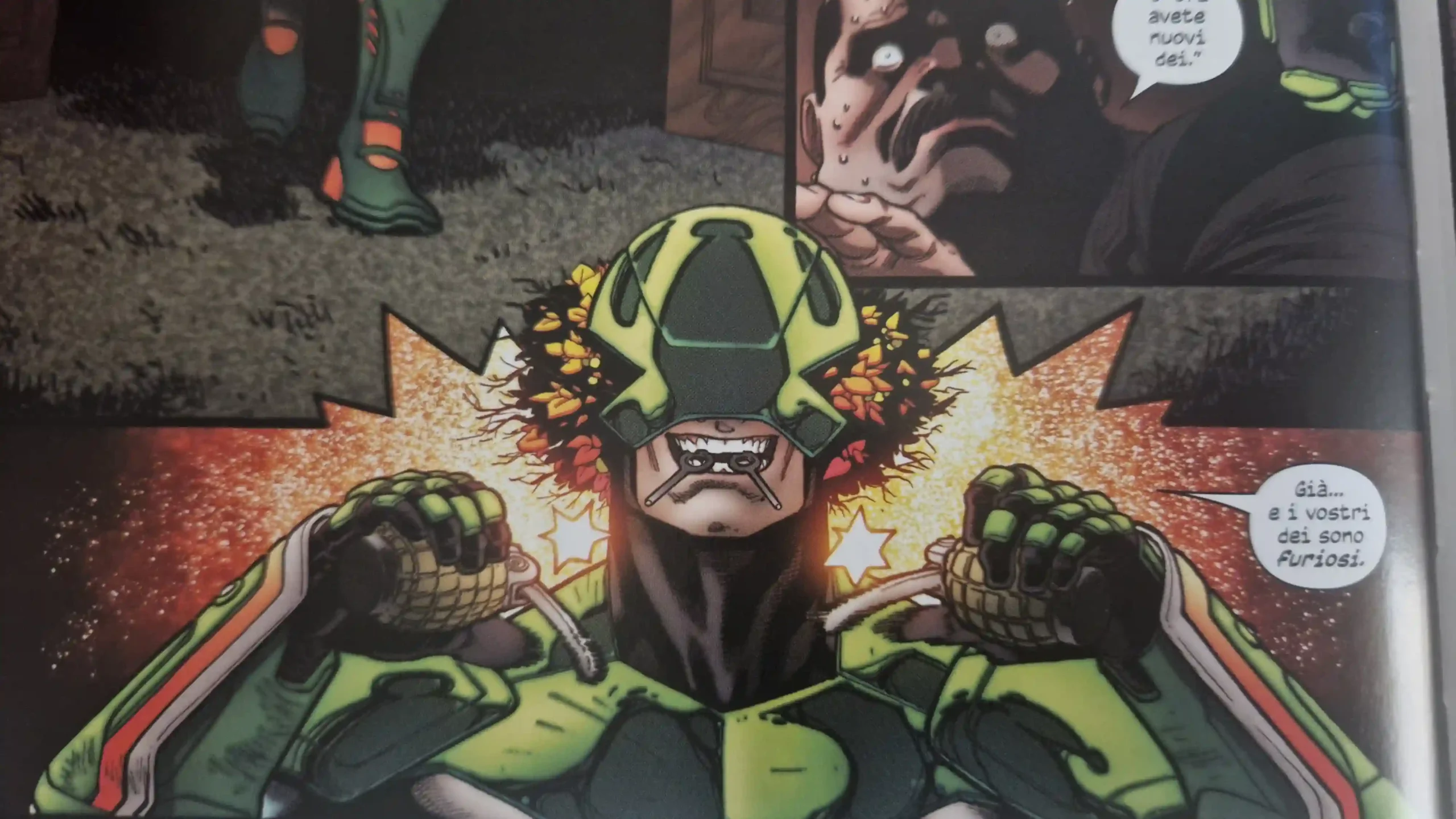 una scena dal fumetto