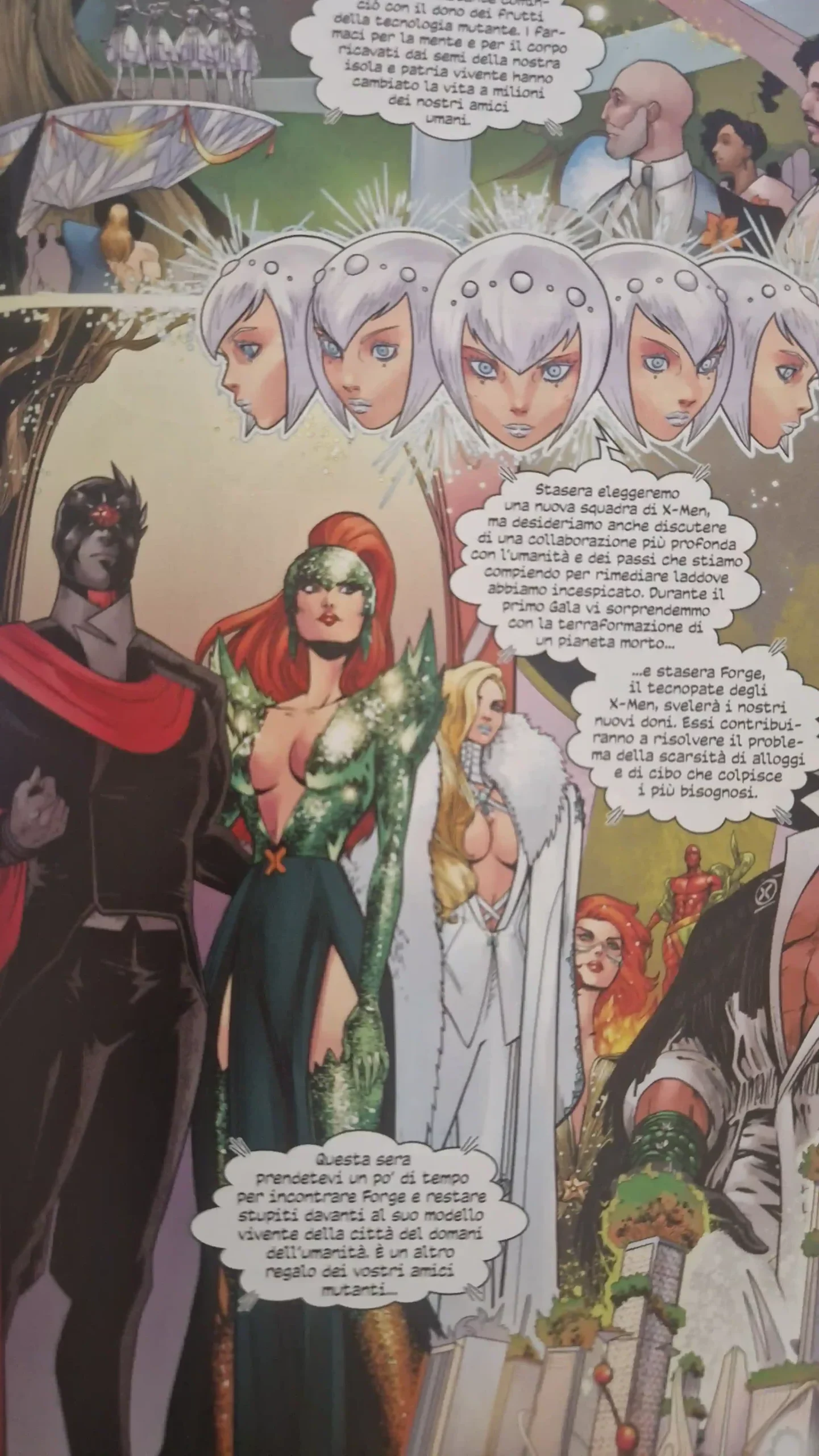 una scena dal fumetto