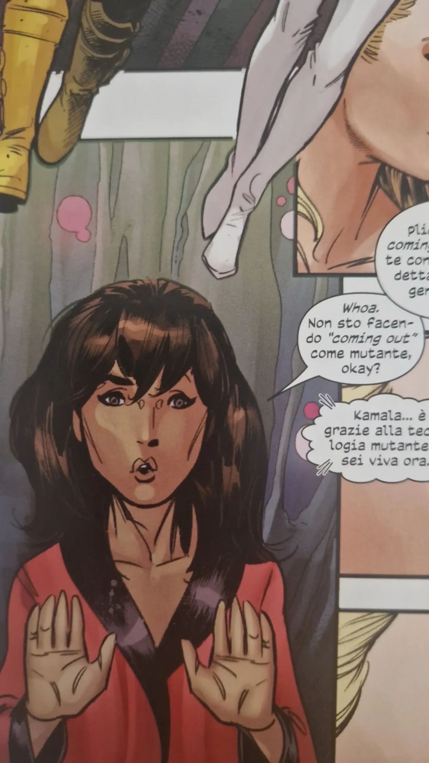 una scena dal fumetto