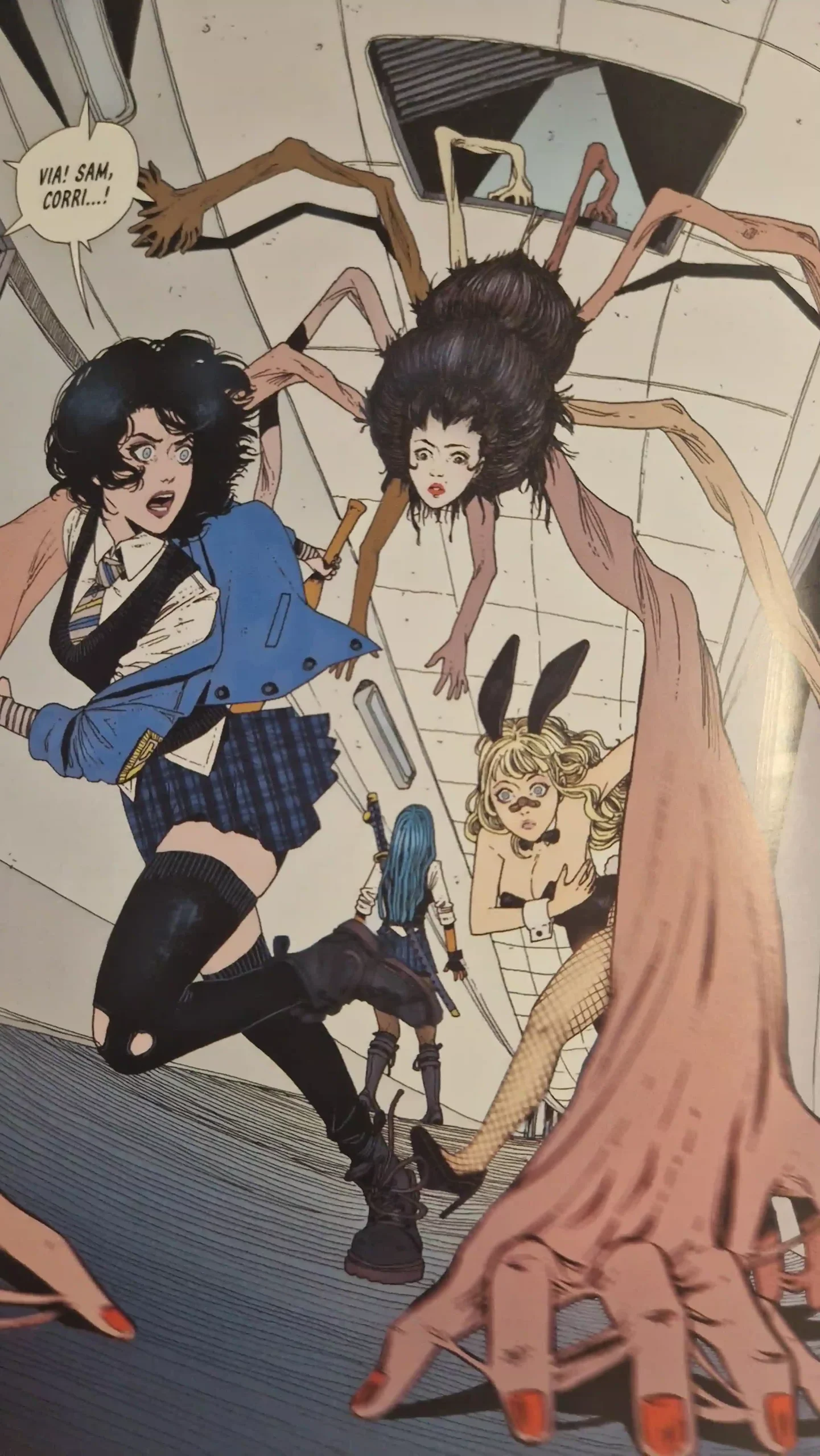 una tavola del fumetto